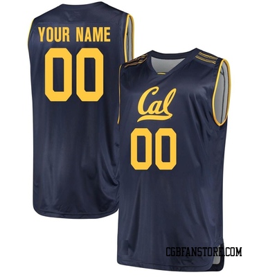 Men's Custom California Golden Bears Replica Cal Performance Basketball Jersey - Navy