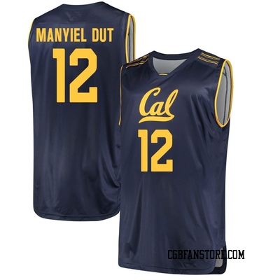 Men's Dhiaukuei Manyiel Dut California Golden Bears Replica Cal Performance Basketball Jersey - Navy