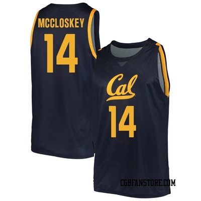 Men's Jack McCloskey California Golden Bears Replica Cal Basketball Jersey - Navy