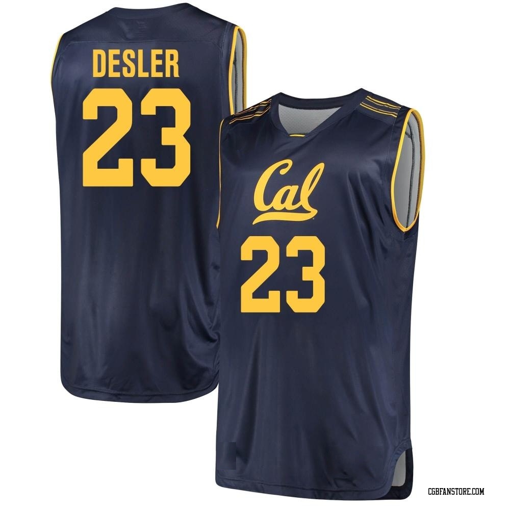 Men's Matt Desler California Golden Bears Replica Cal Performance Basketball Jersey - Navy