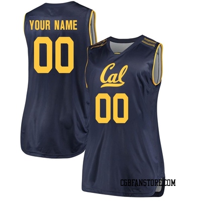 Women's Custom California Golden Bears Replica Cal Performance Basketball Jersey - Navy