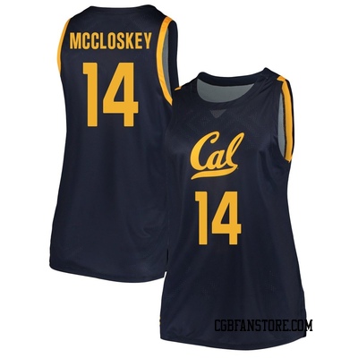 Women's Jack McCloskey California Golden Bears Replica Cal Basketball Jersey - Navy