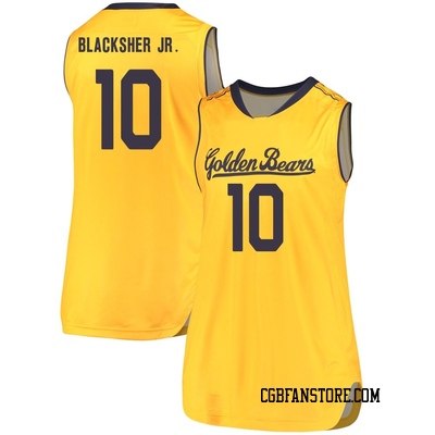 Women's Jovan Blacksher Jr. California Golden Bears Replica Cal Performance Basketball Jersey - Gold