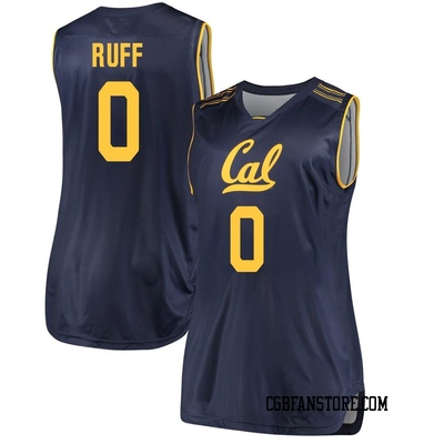 Women's Jovani Ruff California Golden Bears Replica Cal Performance Basketball Jersey - Navy