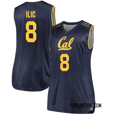 Women's Milos Ilic California Golden Bears Replica Cal Performance Basketball Jersey - Navy