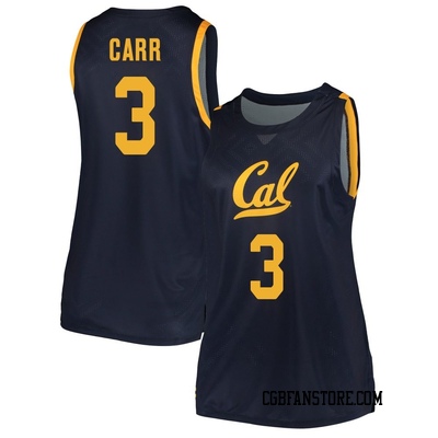 Women's Semetri Carr California Golden Bears Replica Cal Basketball Jersey - Navy