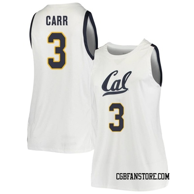 Women's Semetri Carr California Golden Bears Replica Cal Basketball Jersey - White