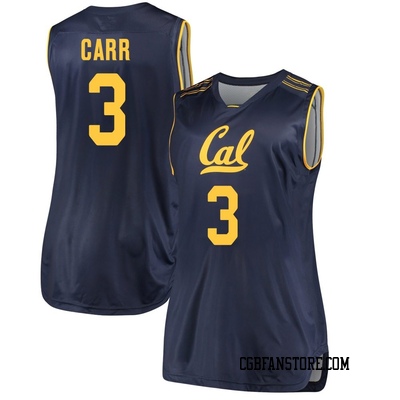 Women's Semetri Carr California Golden Bears Replica Cal Performance Basketball Jersey - Navy